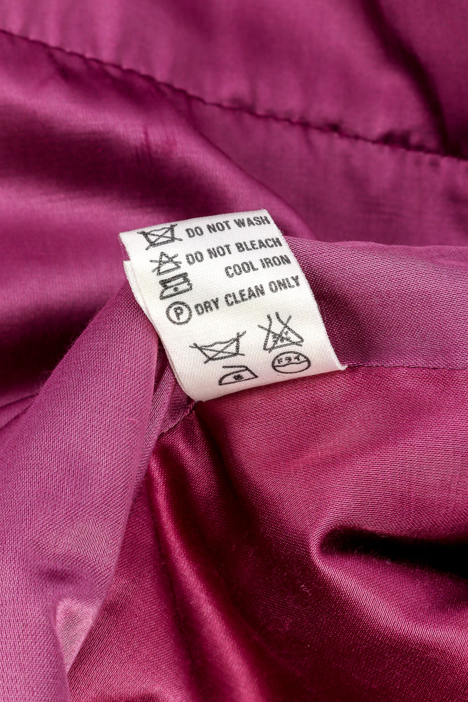 Oversized Mohair Cardigan by Escada fabric tag @recessla
