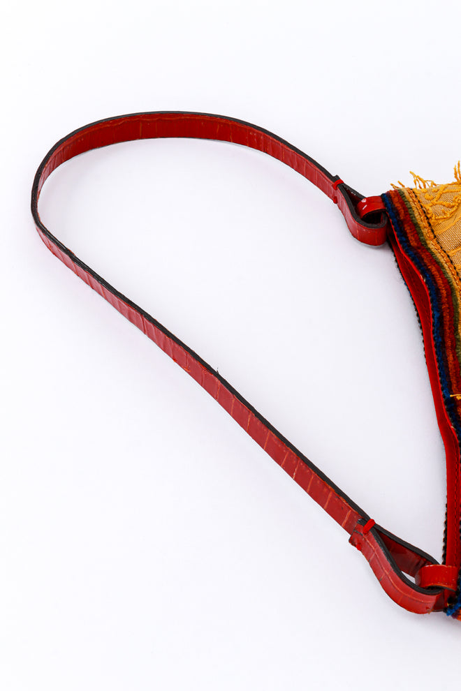 Etro Brocade Chenille Fringe Bag strap @recess la