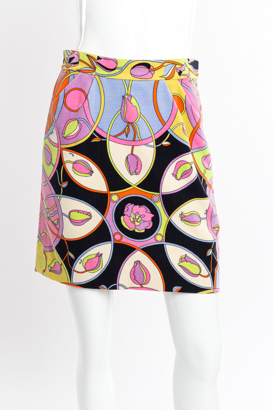 EMILIO PUCCI スカート34 Vintage Pucci Velvet Tulip Skirt – Recess