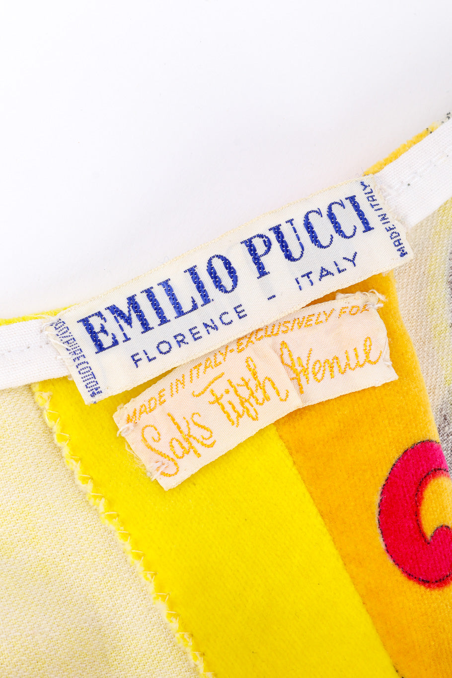 Mod floral pantsuit by Emilio Pucci pants label @recessla