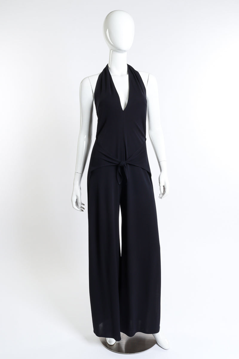Escada Split Leg Halter Jumpsuit – Recess - Main Image