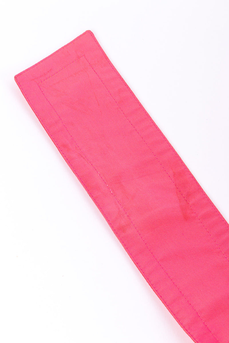 Vintage Escada Oversized Silk Trench Coat stained waist belt @recessla