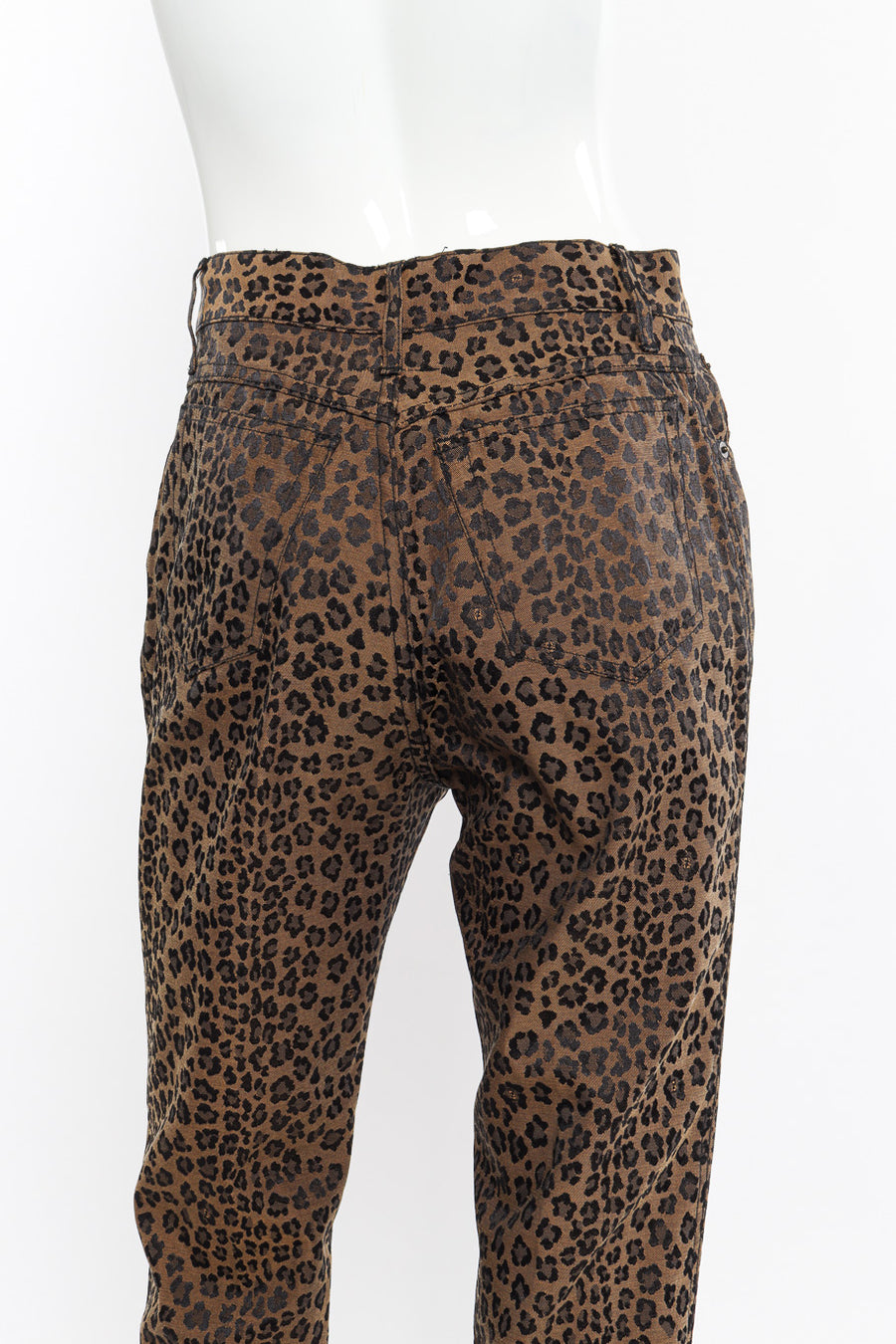 FENDI vintage leopard jeans フェンディ ヴィンテージ VTG Fendi Blue Leopard Print Mid Rise Jeans Sz 24 | eBay