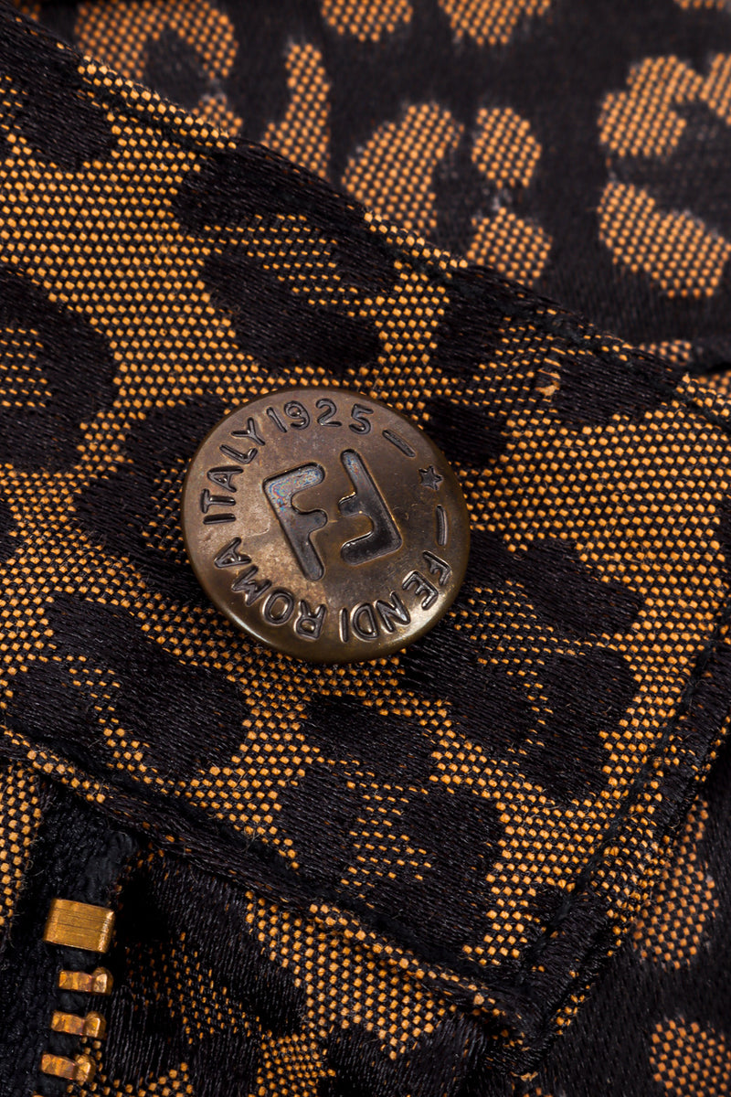 Fendi Leopard Print FF Logo Vintage Pants – Designer Exchange