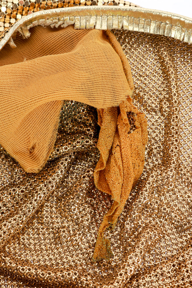 Metal Mesh Top by Anthony Ferrara tarnishing @ Recess LA