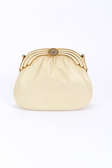 Vintage Finesse La Mode Lizard Deco Clutch Bag front @recess la