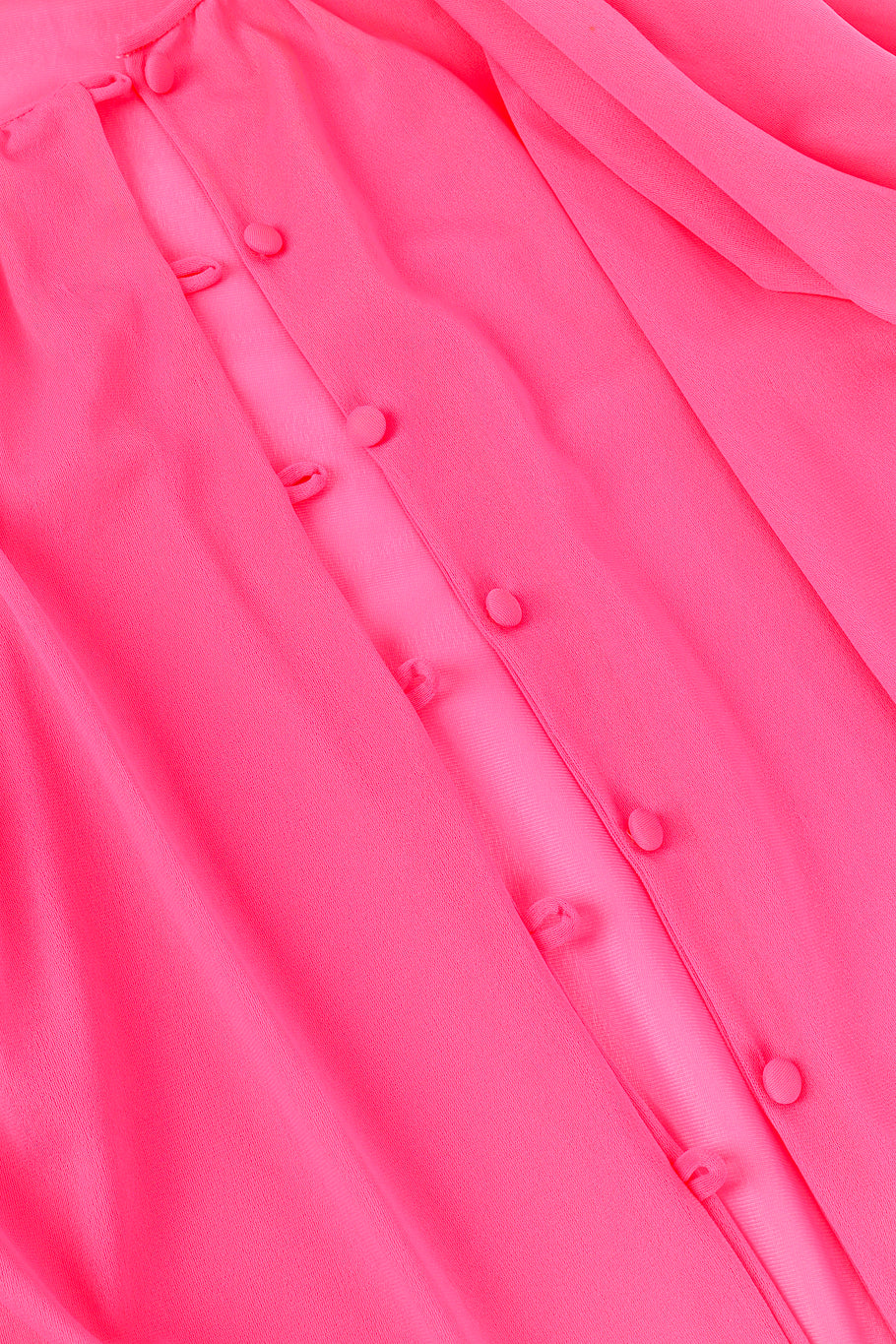 Vintage Flair Marabou Trim Top & Dress Set front button closure @recess la