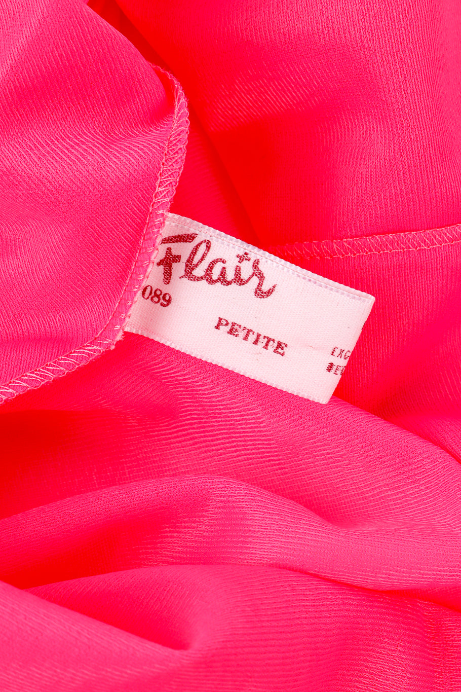 Vintage Flair Marabou Trim Top & Dress Set signature label @recess la