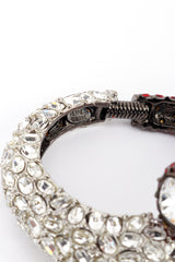 Vintage Kenneth Jay Lane Duotone Rhinestone Crystal Bracelet make @RECESS LA