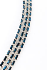 Vintage Kenneth Jay Lane Art Deco Montana Crystal Choker detail @recess la