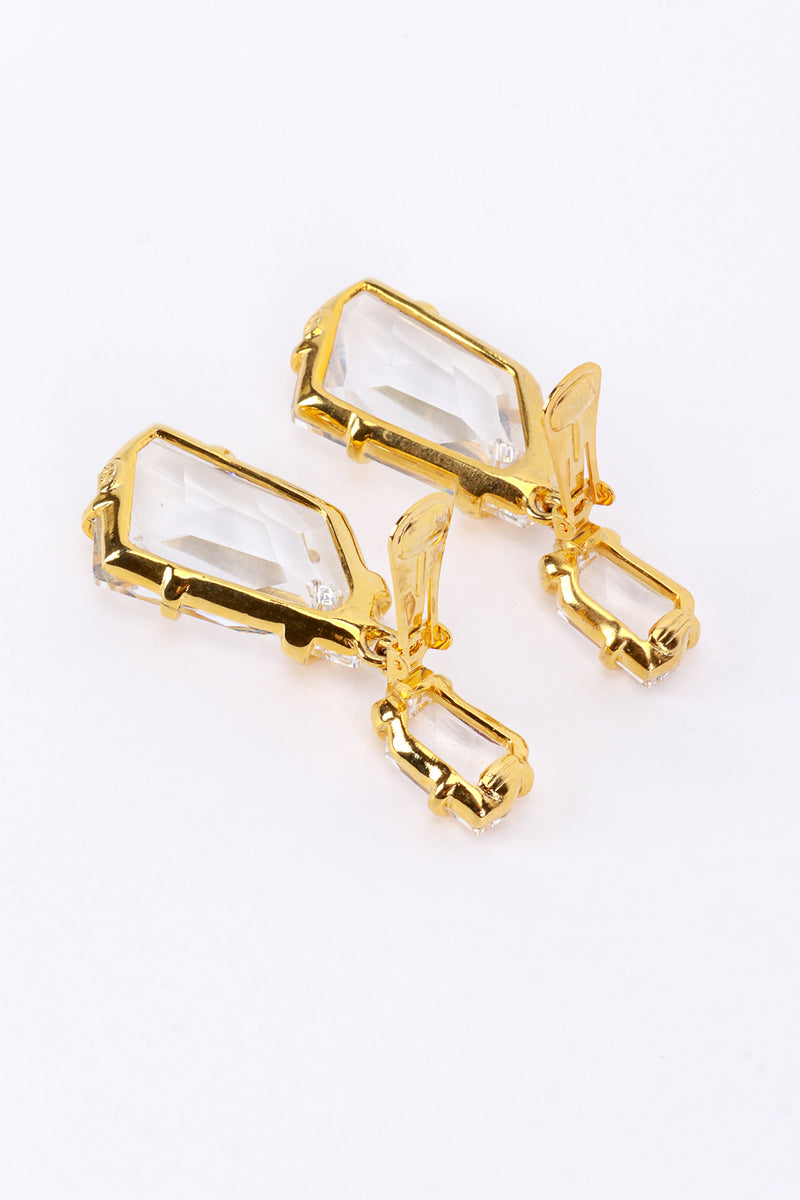 Crystal Ice Nugget Earrings