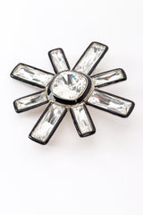 Vintage Kenneth Jay Lane Cosmic Sunburst Brooch detail @recess la