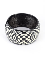 Vintage Kennth Jay Lane Op Art Bangle @RECESS LA