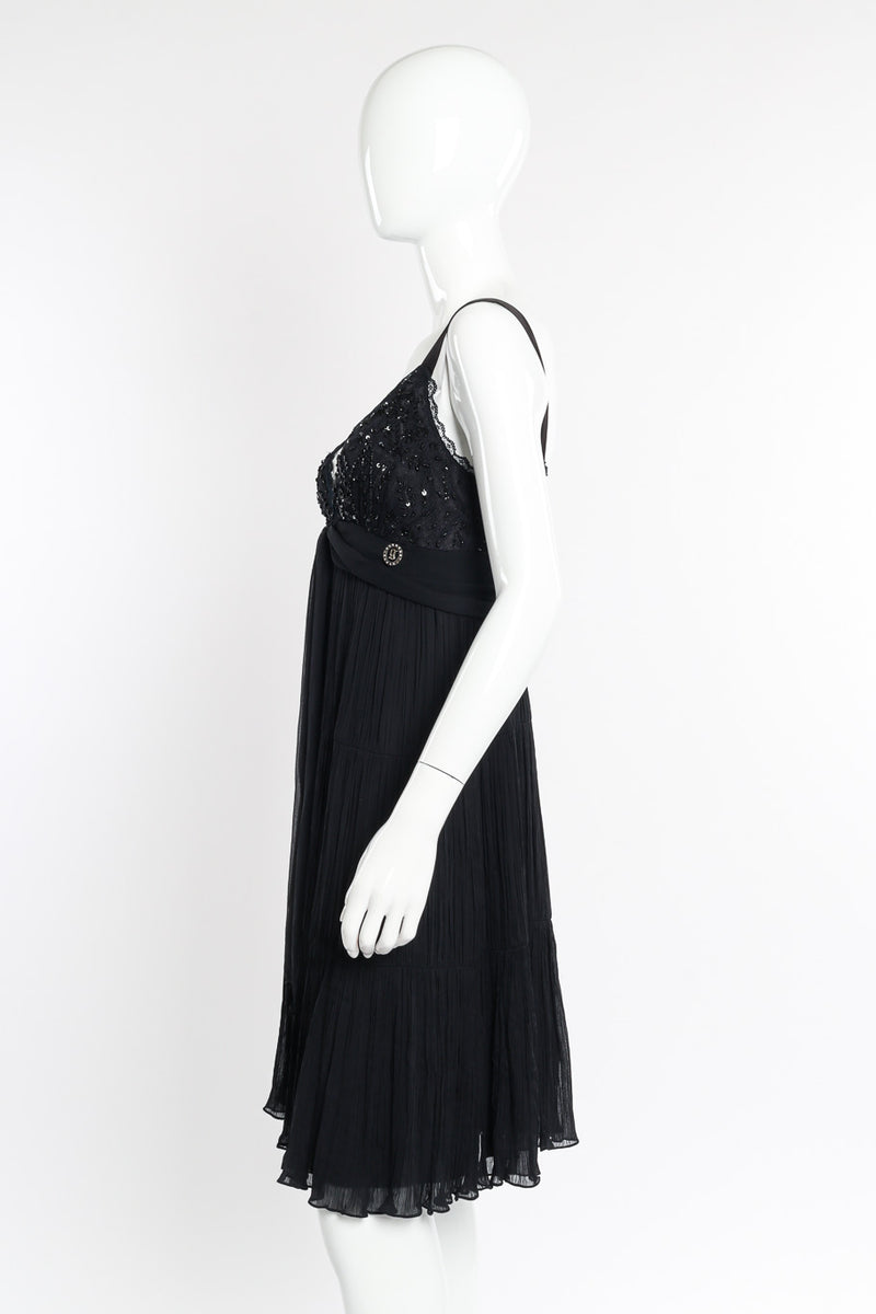beaded babydoll dress Your Favorite Beaded Halter Babydoll Mini Dress