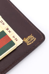 Lizard Skin Address Book by Gucci stamp @recessla