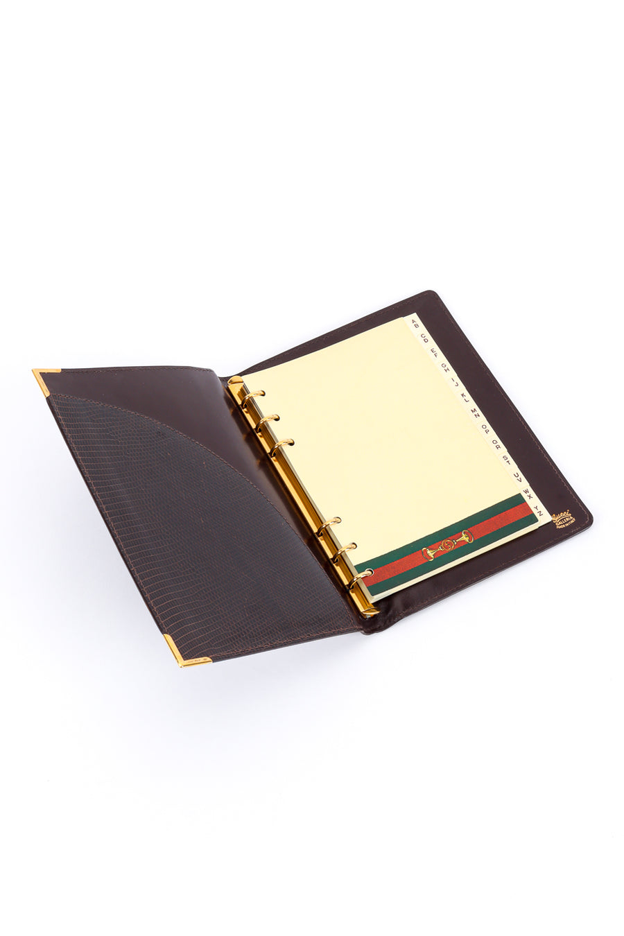 Vintage Gucci Lizard Skin Address Book – Recess