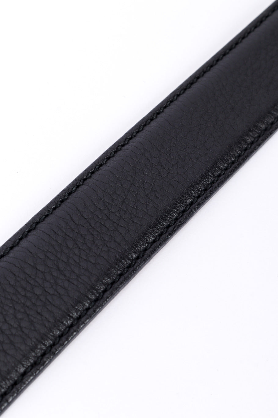 Gucci Horsebit Tassel Belt leather closeup @recessla