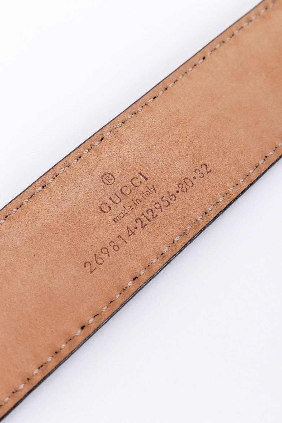 Gucci Horsebit Tassel Belt signature closeup @recessla