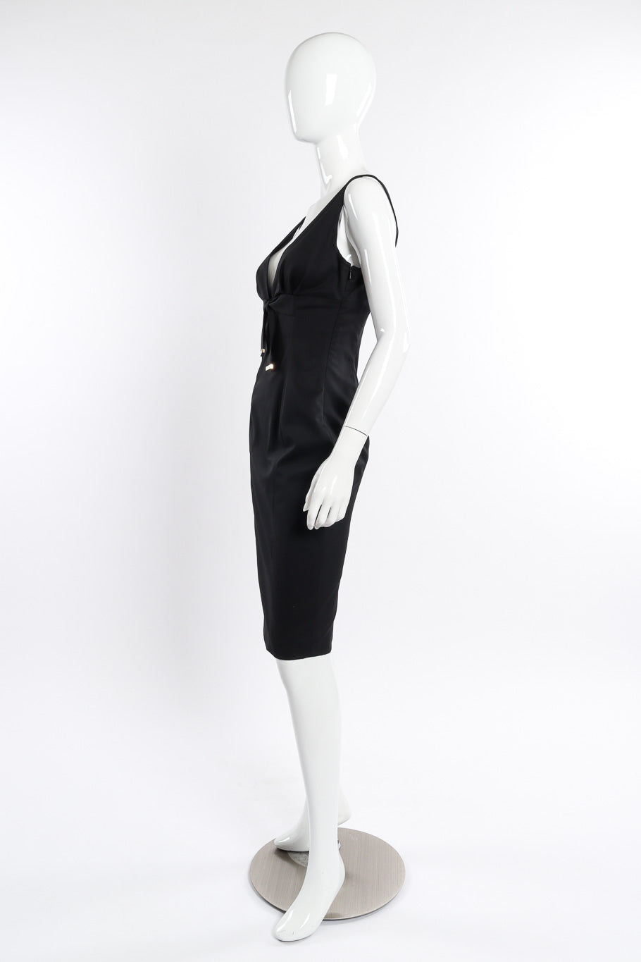 Gucci Sleeveless Pencil Dress side on mannequin @recessla