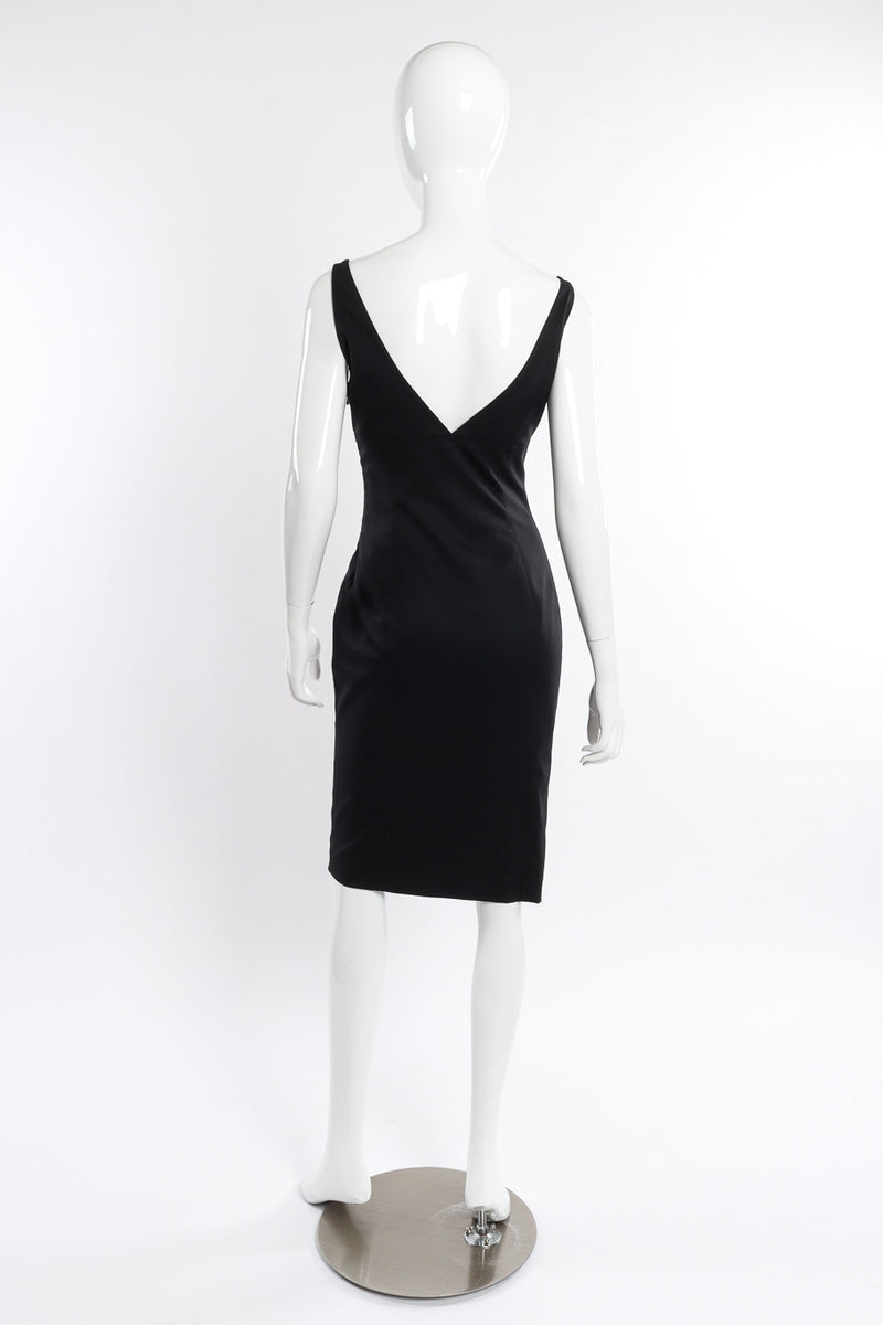 Gucci Sleeveless Pencil Dress back on mannequin @recessla