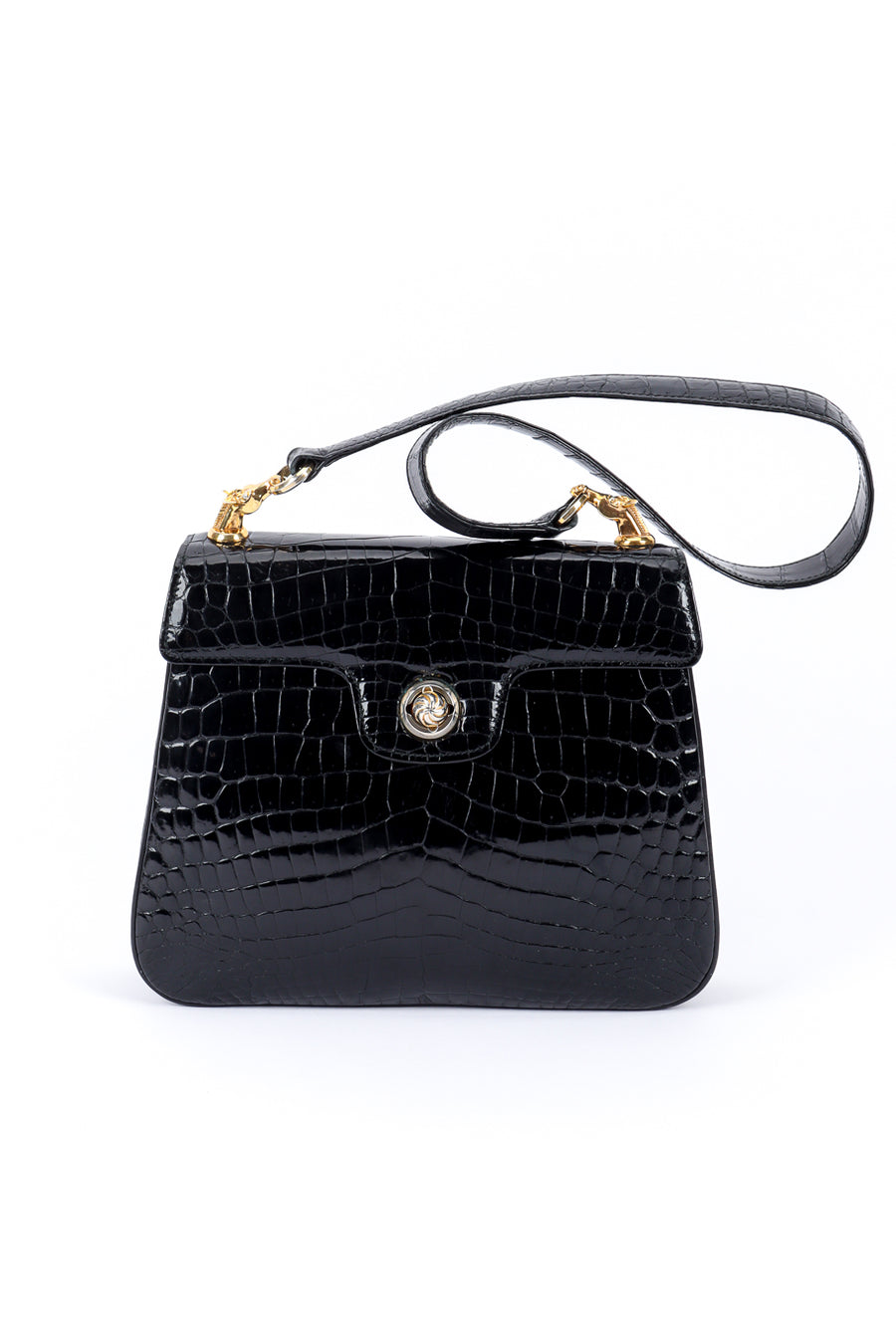 Gucci crocodile fashion purse