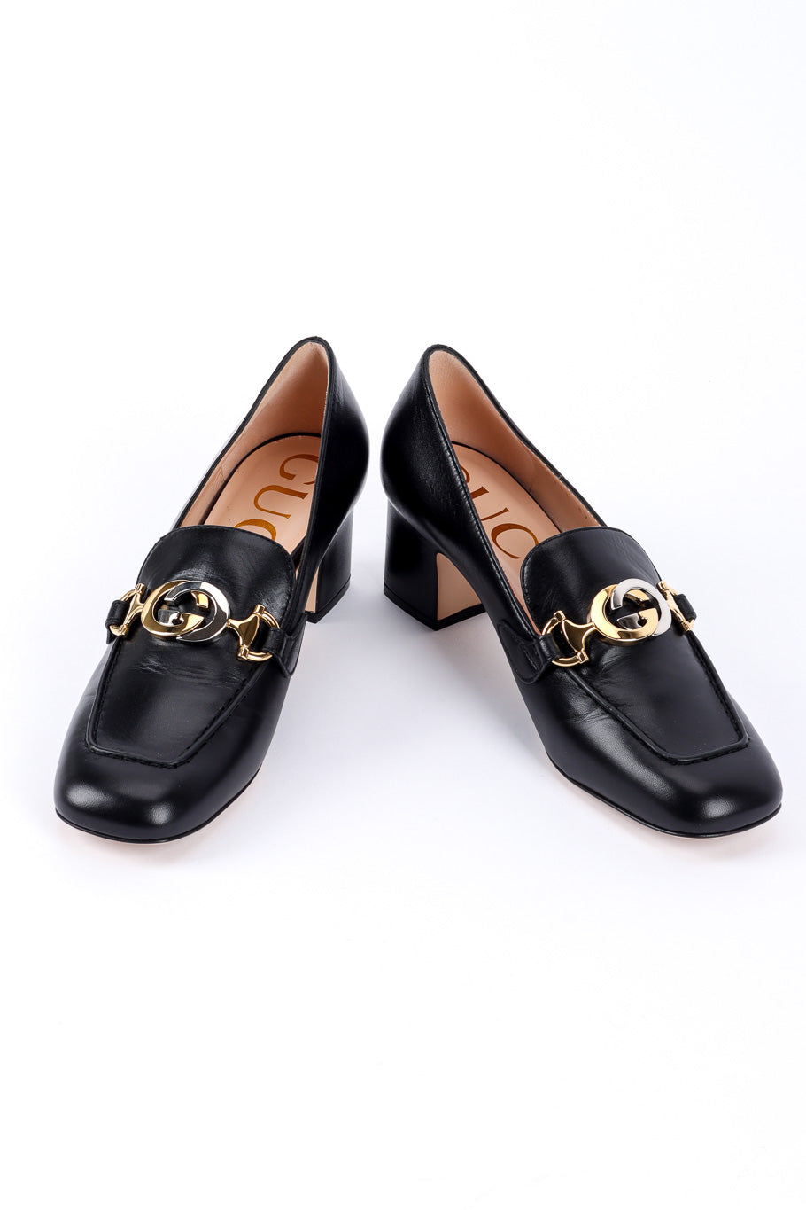 Horsebit loafers by Gucci on white background @recessla
