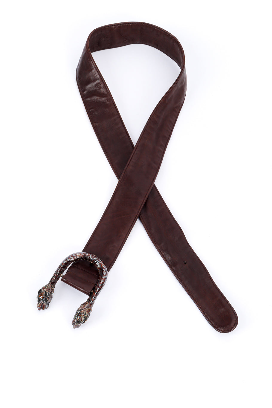 Vintage Gucci Suede and Leather Coat belt @recessla