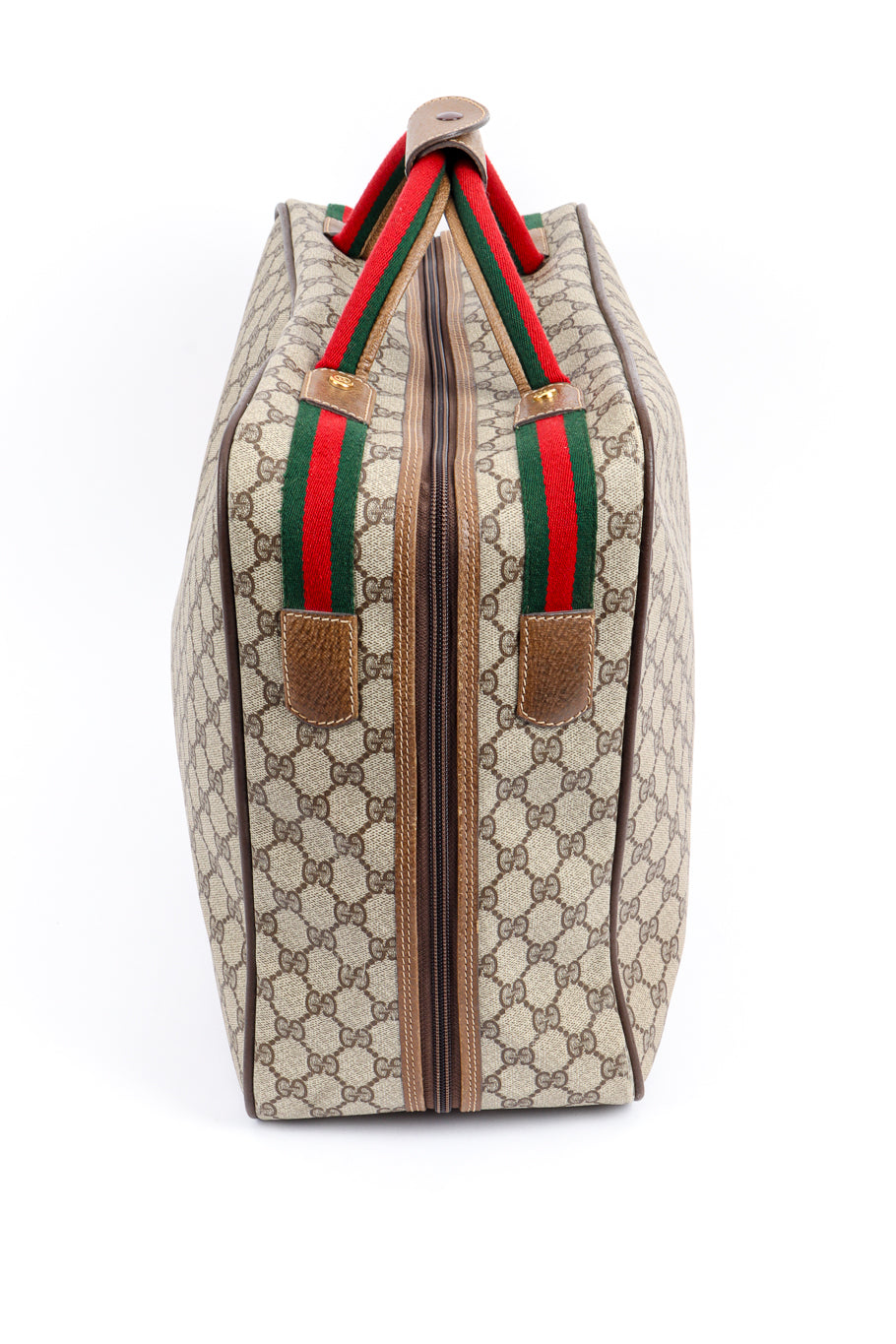 Vintage Gucci Monogram Suitcase side @recess la