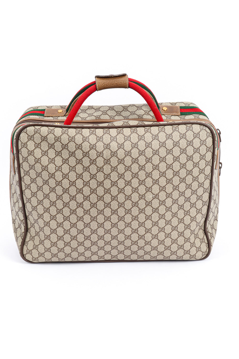 Vintage Gucci Monogram Suitcase back @recess la