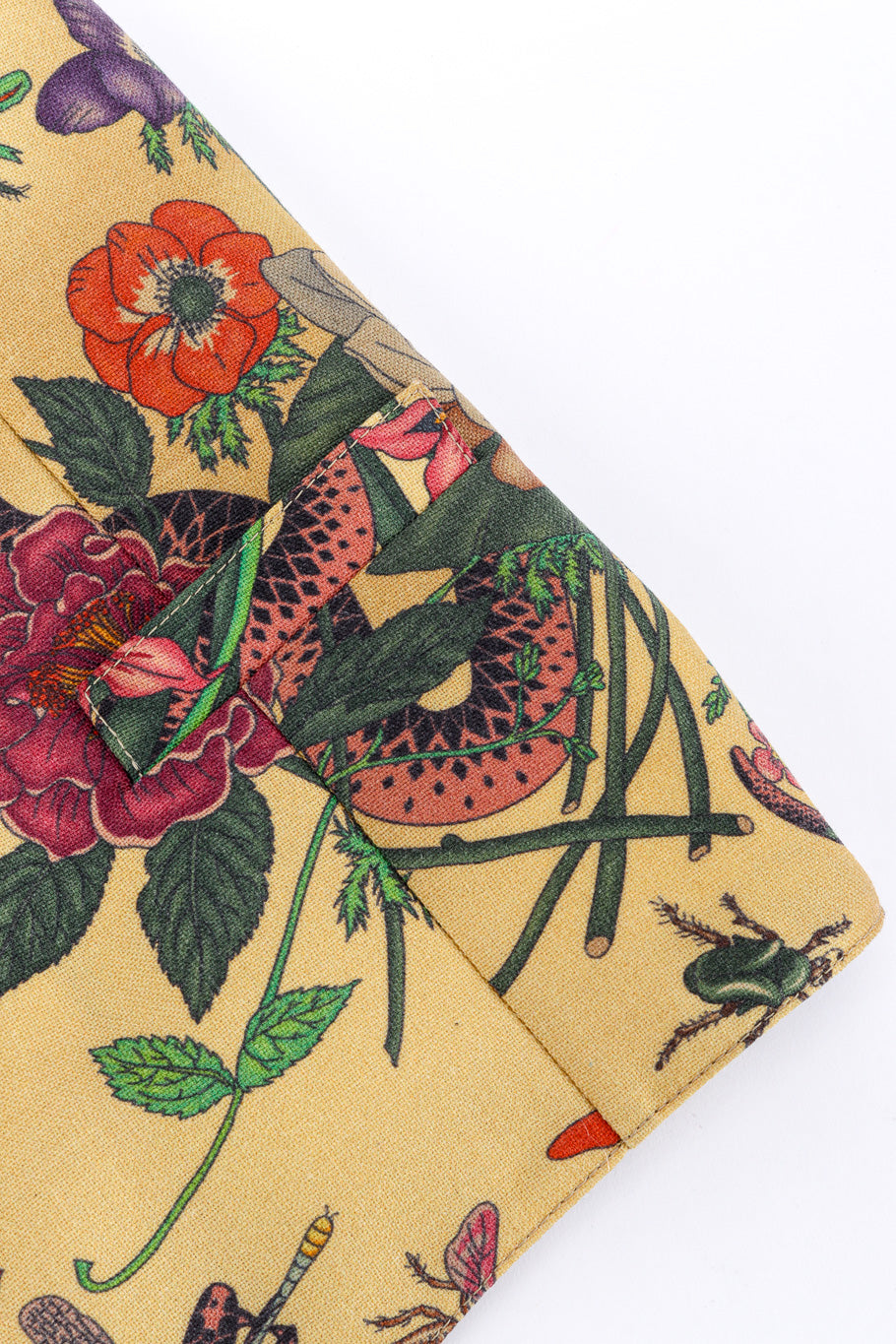 Floral Vest by Gucci pocket @recessla