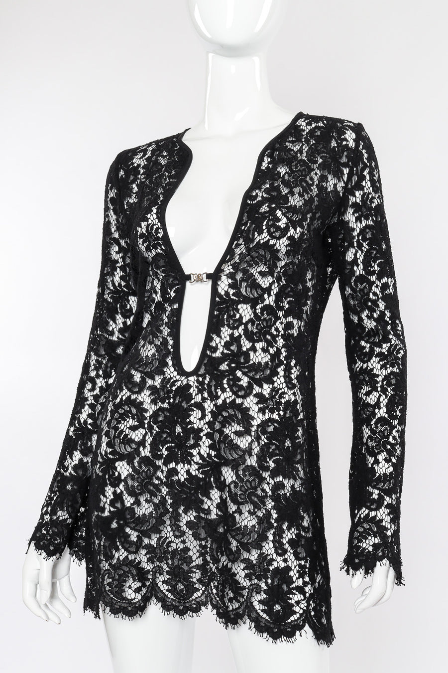 Vintage Gucci 1996 S/S Lace Mini Dress – Recess