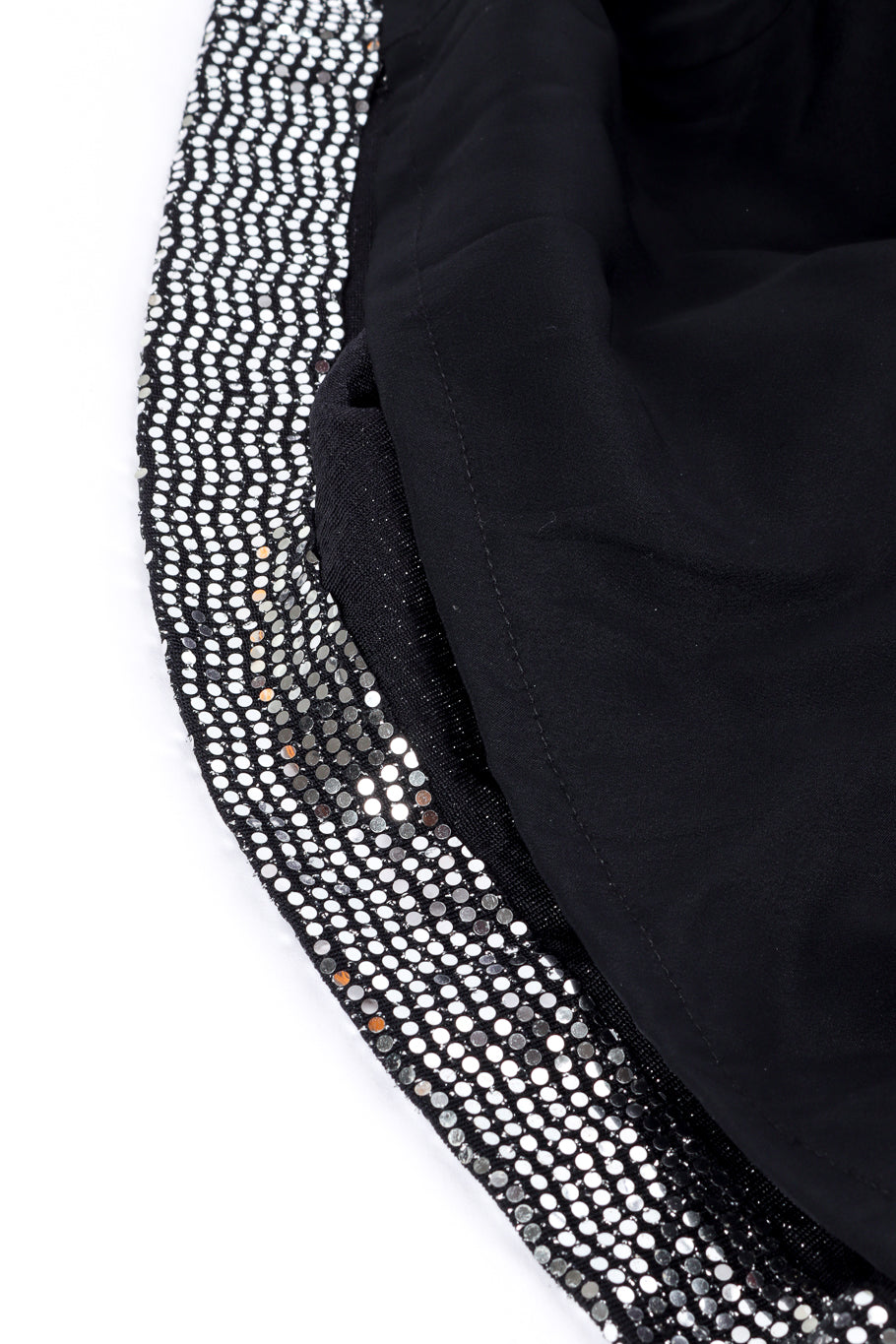 2020 S/S Metallic Jersey Gown by Gucci hem @recessla