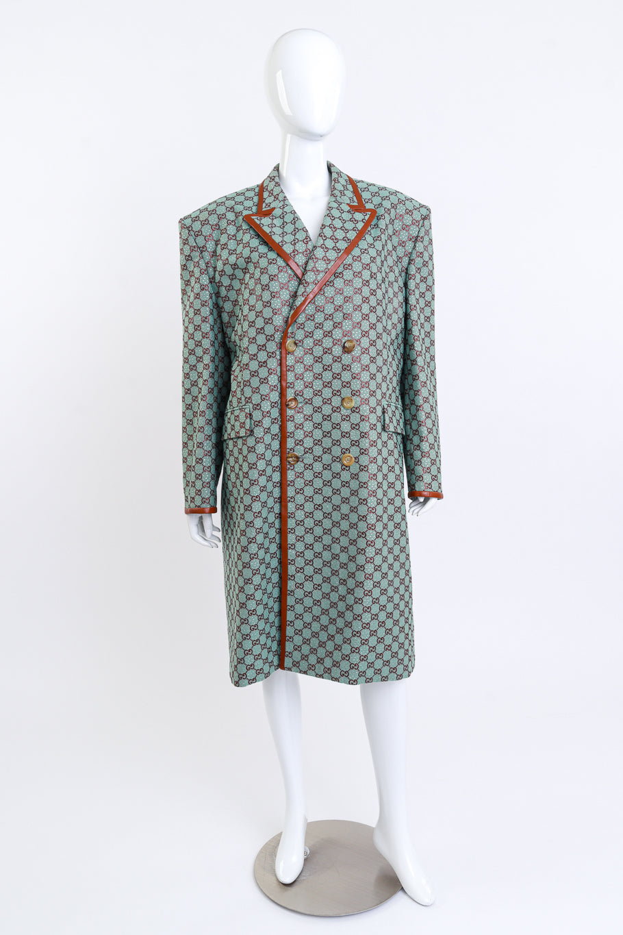 Gucci Rhinestone Top Gucci 2021 F/W Rhinestone Oversized Trench Coat – Recess