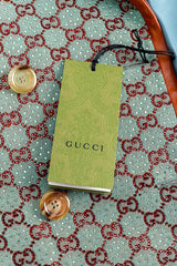 Rhinestone trech coat by Gucci tag @recess LA