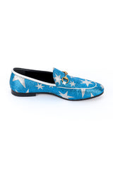 Gucci Starry Sky Lurex Loafers left shoe inner side @recess la