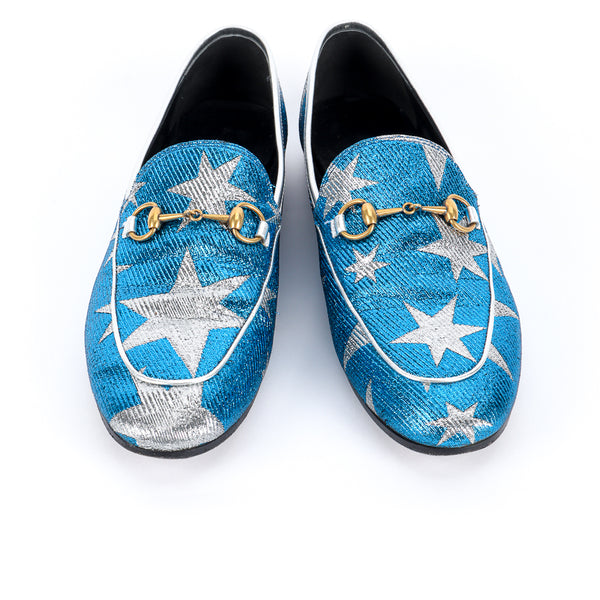 Gucci loafers stars fashion