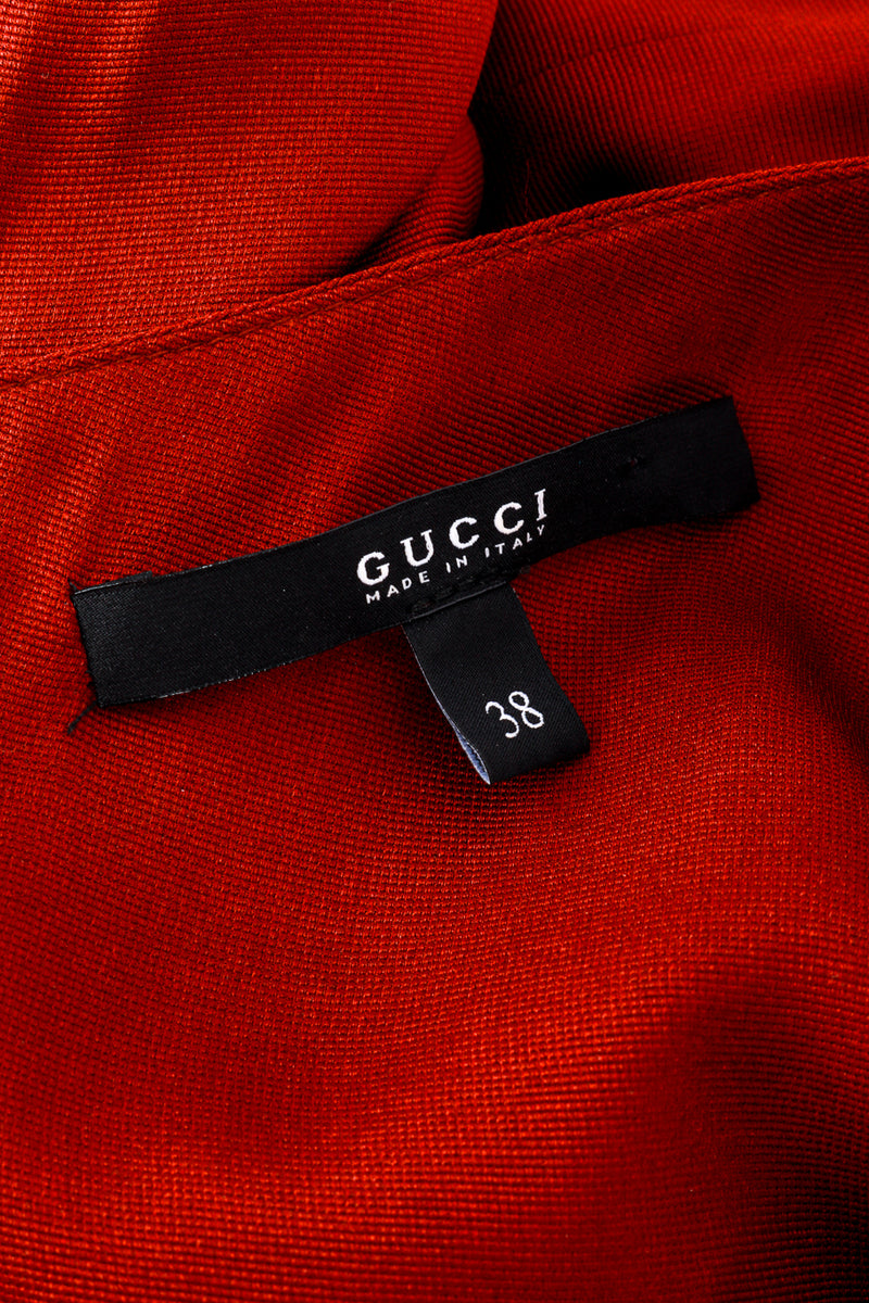 Gucci 2010 Gold Necklace Collar Top label @RECESS LA