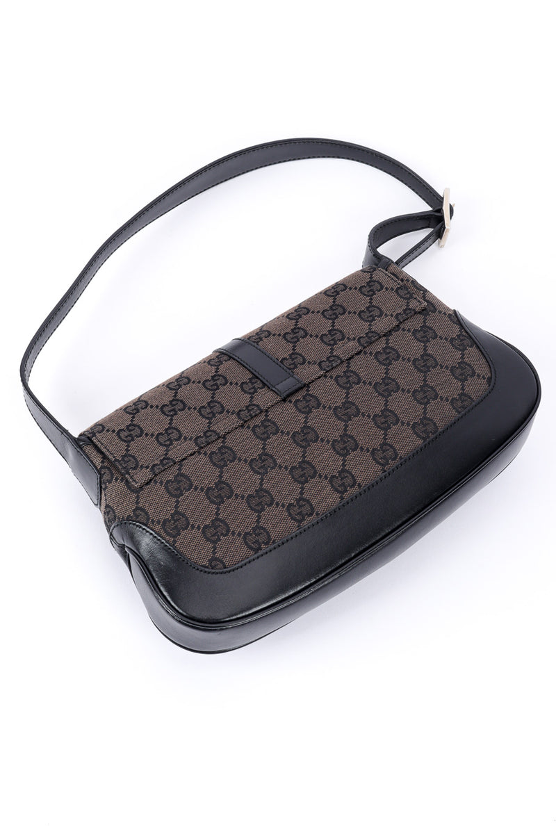 Gucci GG Black Monogram Vintage Small Handbag