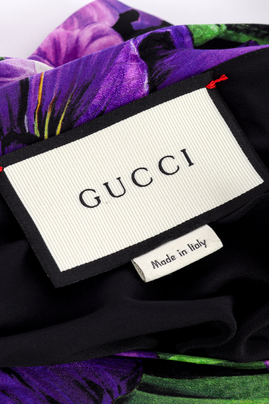 2017 S/S Silk Floral Appliqué Blouse by Gucci label @recessla