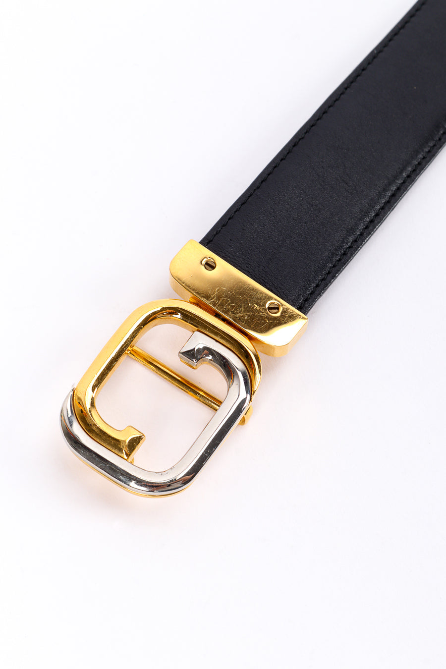 Vintage Gucci Reversible Leather Belt – Recess display picture 3