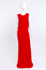 Gai Mattiolo Carwash Back Maxi Dress front on mannequin @recess la