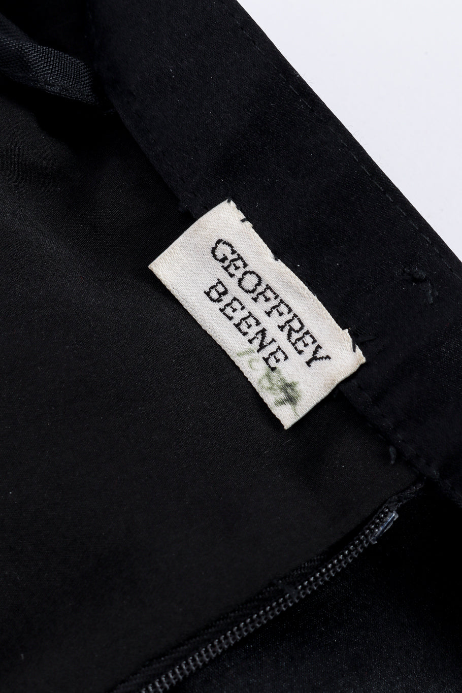 Vintage Geoffrey Beene Peplum Vest and Maxi Skirt Set skirt signature label @recessla
