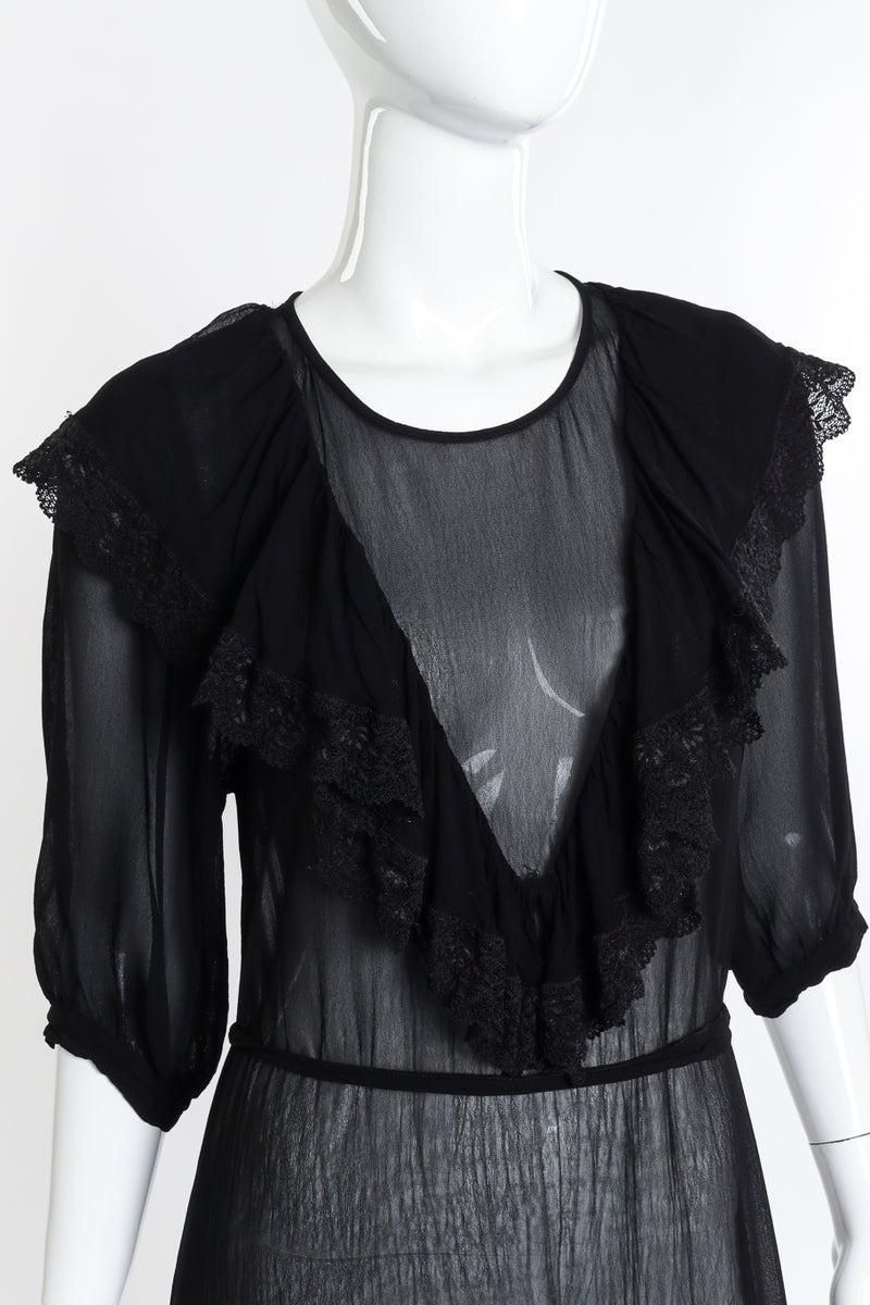Lace Peasant Dress Lace Peasant Dress