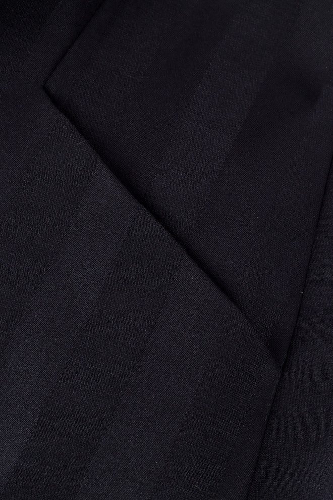 Vented Wool Stripe Blazer & Skirt Suit by Givenchy blazer pocket @recessla