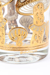 Gilded Mushroom Highball Glasses by Culver signature @recessla