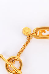 Golden Vines Collar Plate Necklace by Clara cartouche 1 @Recess LA