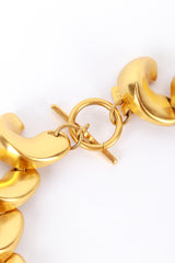 Anne Klein Claw Link Collar Necklace closure @RECESS LA