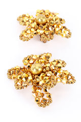 Fazio Golden Flower Earrings patina @RECESS LA