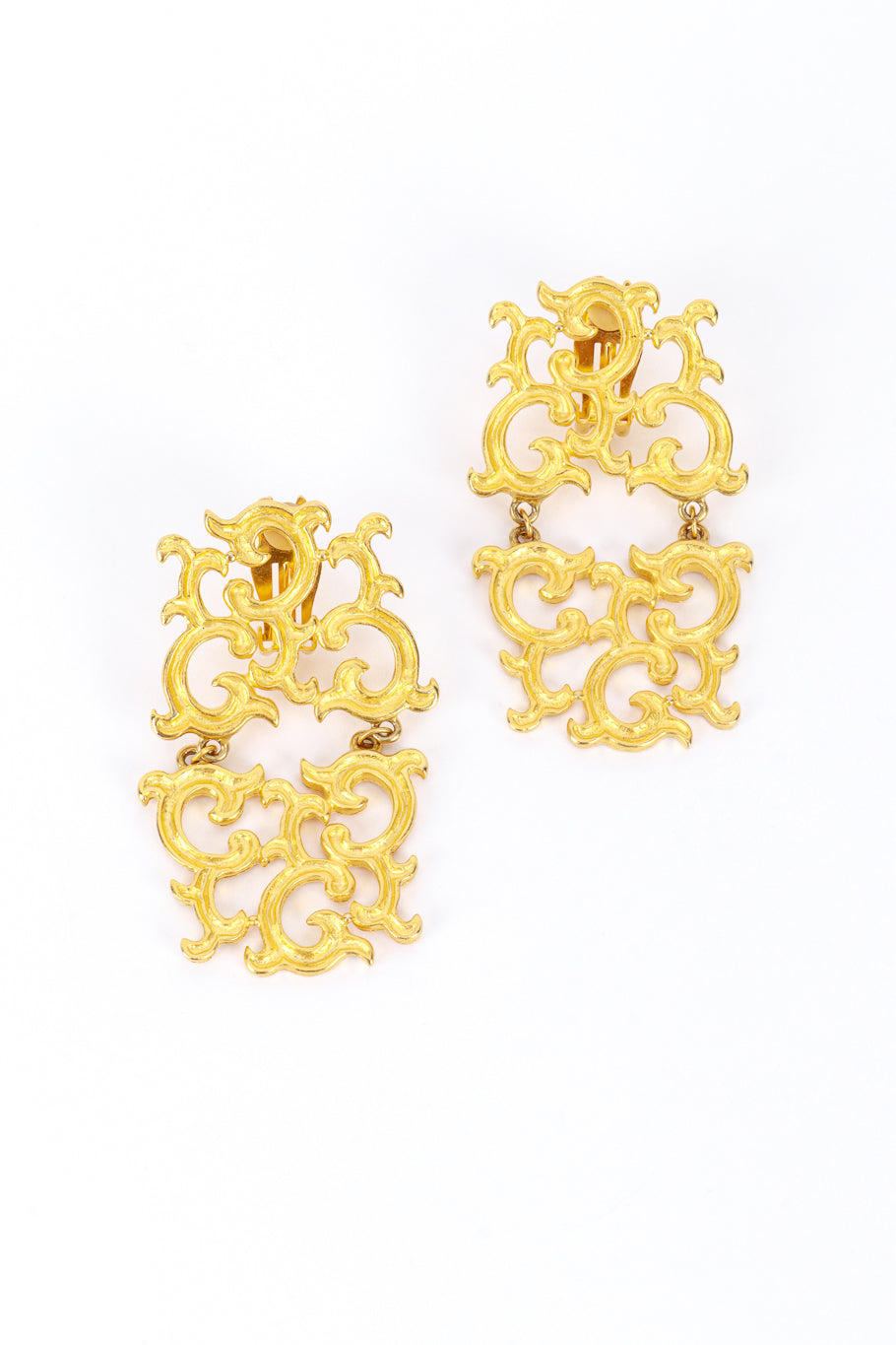 Vintage Baroque Drop Earrings @RECESS LA