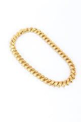 St.John Brushed Twist Link Collar Necklace @RECESS LA